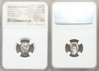 ANCIENT LOTS. Greek. Achaemenid Persia. Ca. 520-480 BC. Lot of two (2) AR sigloi. NGC Choice Fine. Includes: Half figure of Persian king or hero, NGC ...