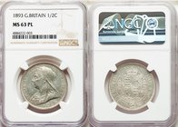 Victoria 1/2 Crown 1893 MS63 Prooflike NGC, KM782, S-3938. First year of issue for type. 

HID09801242017
