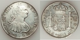 Charles IV 8 Reales 1804 NG-M XF, Guatemala City mint, KM53. 39.5mm. 26.87gm. 

HID09801242017