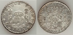 Charles III 8 Reales 1763 Mo-MF XF (cleaned), Mexico City mint, KM105. 38.4mm. 27.01gm.

HID09801242017