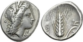 LUCANIA. Metapontion. Nomos (Circa 330-290 BC).