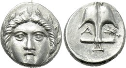 THRACE. Apollonia Pontika. Diobol (Circa 410/04-341/23 BC).