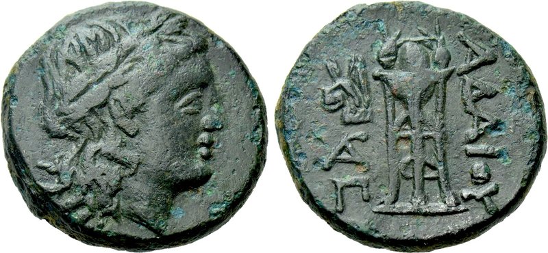 KINGS OF THRACE (Seleukid). Adaios (Strategos, circa 255-245 BC). Ae. Kypsela. ...