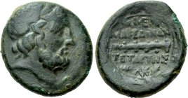 MACEDON UNDER ROMAN PROTECTORATE. Fourth Meris. Ae (Circa 167-149 BC).