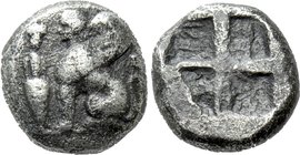 IONIA. Chios. Drachm (Circa 400-380 BC).