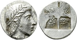 IONIA. Kolophon. Hemiobol (Circa 490-400 BC).