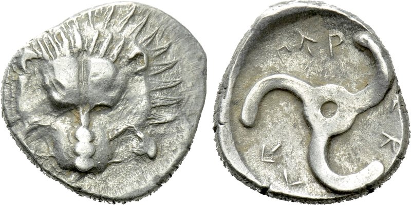 DYNASTS OF LYCIA. Perikles (Circa 380-360 BC). Tetrobol. Uncertain mint, possibl...