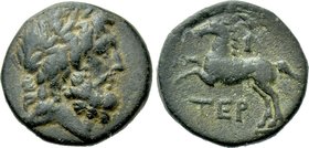 PISIDIA. Termessos. Ae (1st century BC). Dated CY 10.
