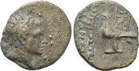 SELEUKID KINGDOM. Antiochos IV Epiphanes (175-164 BC). Ae. Hierapolis on the Pyramos (Kastabala).