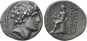 SELEUKID KINGDOM. Alexander I Balas (152-145 BC). Drachm. Antioch on the Orontes. Dated SE 163 (150/49 BC).