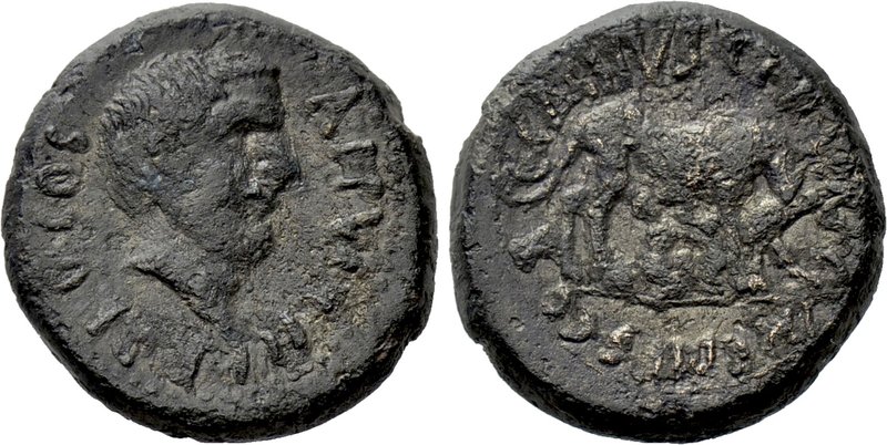 BITHYNIA. Apamea. Augustus (27 BC-14 AD). Ae. Appius Claudius Pulcher, proconsul...