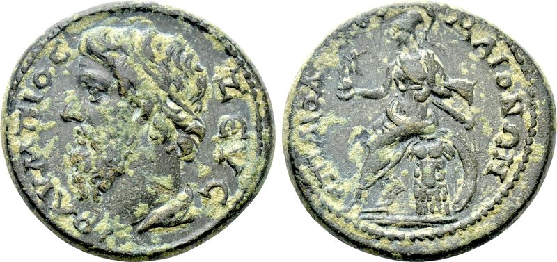 LYDIA. Maeonia. Pseudo-autonomous. Time of Antoninus Pius (138-161). Ae. Diodoro...