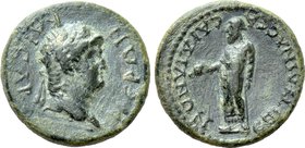 LYDIA. Sardeis. Nero (54-68). Ae. Tiberius Claudius Mnaseas, magistrate.