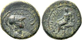 PHRYGIA. Laodikeia, Pseudo-autonomous. �Time of Domitian (81-96). Ae. Cornelius Dioskurides, magistrate.