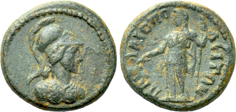 PISIDIA. Palaeopolis. Pseudo-autonomous. Time of Antoninus Pius (138-161). Ae. ...