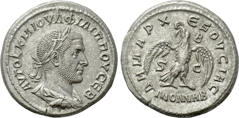 SELEUCIS & PIERIA. Antioch. Philip I 'the Arab' (244-247). Tetradrachm. 

Obv:...