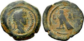 EGYPT. Alexandria Hadrian (117-138). Ae Obol. Dated RY 10 (125/6).