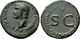 GERMANICUS (Died 19). As. Rome. Struck under Caligula.