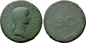 AGRIPPINA I (Died 33). Sestertius. Rome. Struck under Claudius.