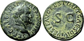 GALBA (68-69). Dupondius. Rome. Restitution issue struck under Titus.