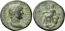 HADRIAN (117-138). As. Rome. Struck for use in Seleucis & Pieria.
