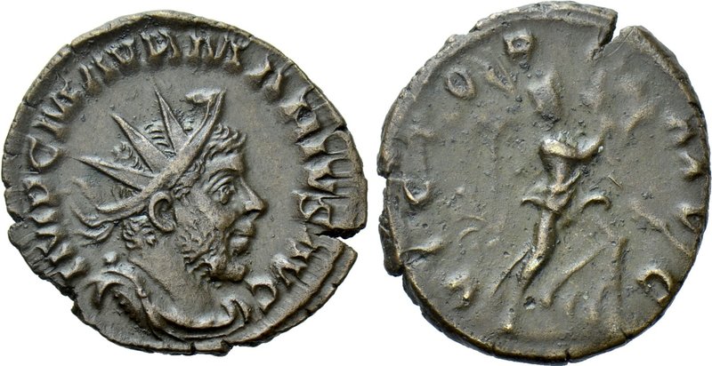 MARIUS (269). Antoninianus. Colonia Agrippinensis. 

Obv: IMP C M AVR MARIVS A...