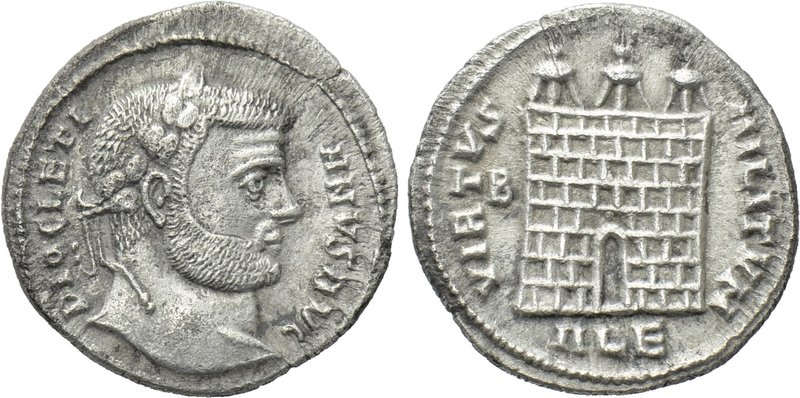 DIOCLETIAN (284-305). Argenteus. Alexandria. 

Obv: DIOCLETIANVS AVG. 
Laurea...