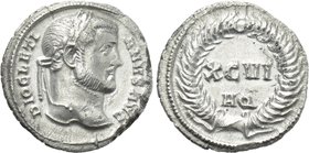 DIOCLETIAN (284-305). Argenteus. Aquileia.
