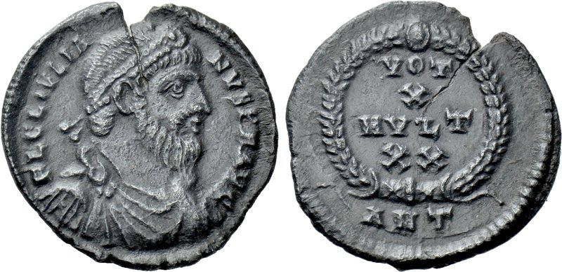JULIAN II APOSTATA (360-363). Siliqua. Antioch.

Obv: FL CL IVLIANVS P F AVG....
