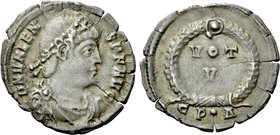 VALENS (364-378). Siliqua. Constantinople.