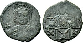 CONSTANTINE VI and IRENE (780-797). Follis. Constantinople.