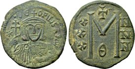 THEOPHILUS (829-842). Follis. Constantinople.