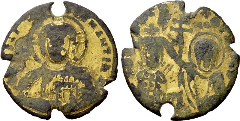 JOHN I TZIMISCES (969-976). Fourrée Histamenon Nomisma. Constantinople.

Obv: ...