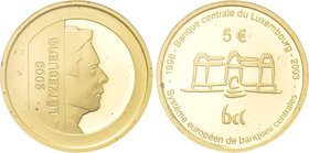 LUXEMBURG. GOLD 5 Euros (2003).