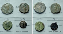 4 Roman Coins.