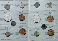 7 Modern and Medieval Coins of Austria, Italy and Hungary.