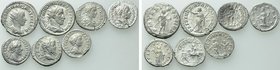 7 Roman Coins.