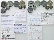 8 Greek and Roman Provincial Coins.