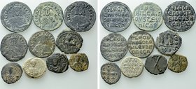 10 Byzantine Coins.