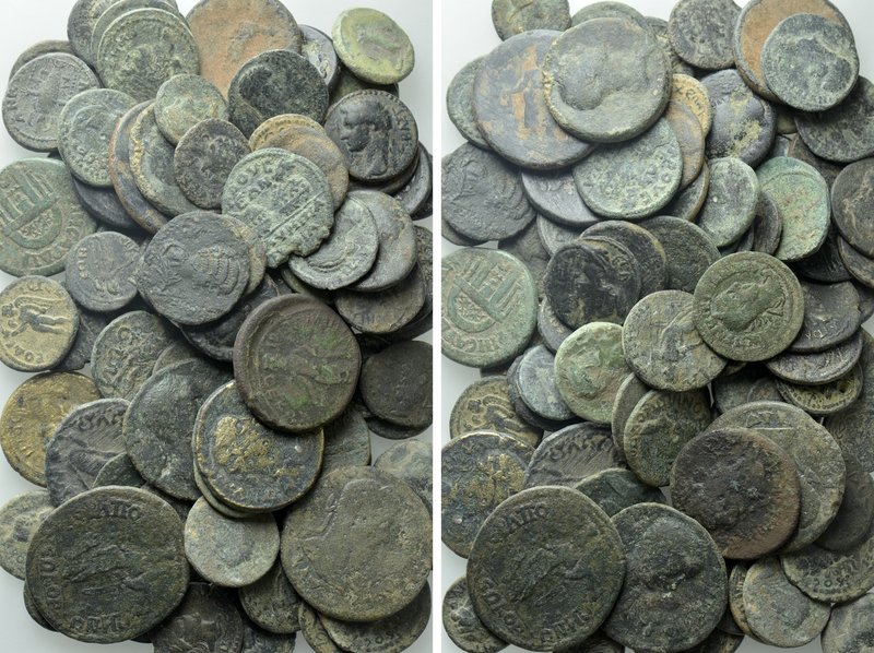 Circa 90 Roman Provincial Coins. 

Obv: .
Rev: .

. 

Condition: See pict...