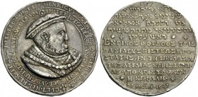 European Medals from 1513 to 1788 
 England. Henry VIII, 1509-1547. Medal (Silver, 50mm, 56.40 g 1), on Henry VIII’s assumption of the title ”Supreme...