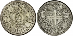 European Medals from 1513 to 1788 
 Switzerland, Zürich. Cast Baptismal Medal or Patenpfennig (Silver, 74mm, 66.7 g 12), for the Baptism of Princess ...