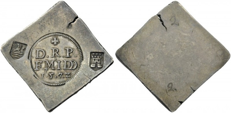 European Medals from 1513 to 1788 
 Netherlands, Middelburg. Daalder (Silver, 3...