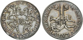 European Medals from 1513 to 1788 
 Netherlands, Dordrecht. Counter of heavy weight (Silver, 34.5mm, 15.41 g 1), 1579. PRÆSTAT*PVGNARE*PRO*PATRIA*.15...