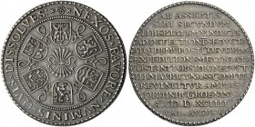 European Medals from 1513 to 1788 
 Netherlands, The Dutch Republic. 1594. Medal (Silver, 51mm, 45.90 g 12), on Prince Maurice’s rescue of Coevorden ...