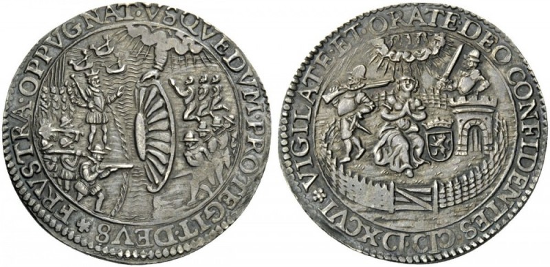 European Medals from 1513 to 1788 
 Netherlands, The Dutch Republic. 1594. Jeto...