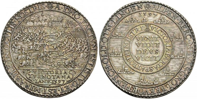 European Medals from 1513 to 1788 
 Netherlands, The Dutch Republic. 1594. Meda...