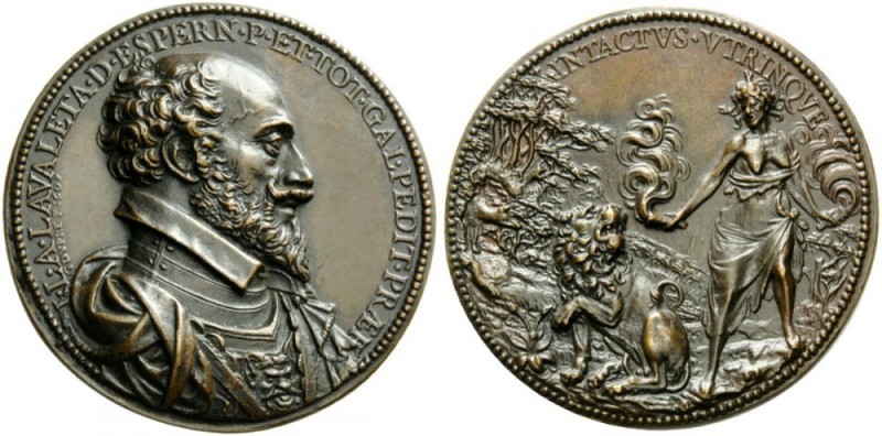 European Medals from 1513 to 1788 
 France. Jean-Louis de Nogaret de Lavalette,...