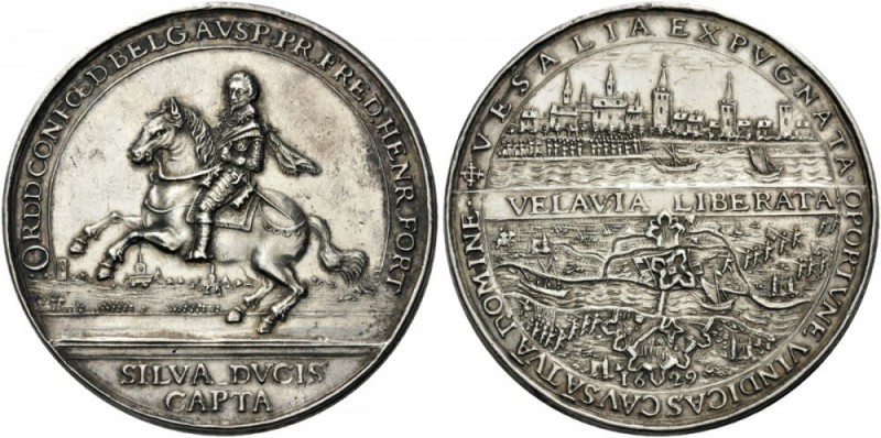 European Medals from 1513 to 1788 
 Netherlands, The Dutch Republic. Frederik H...