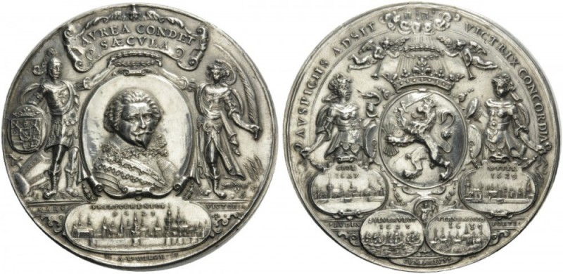 European Medals from 1513 to 1788 
 Netherlands, United Provinces. Frederick He...